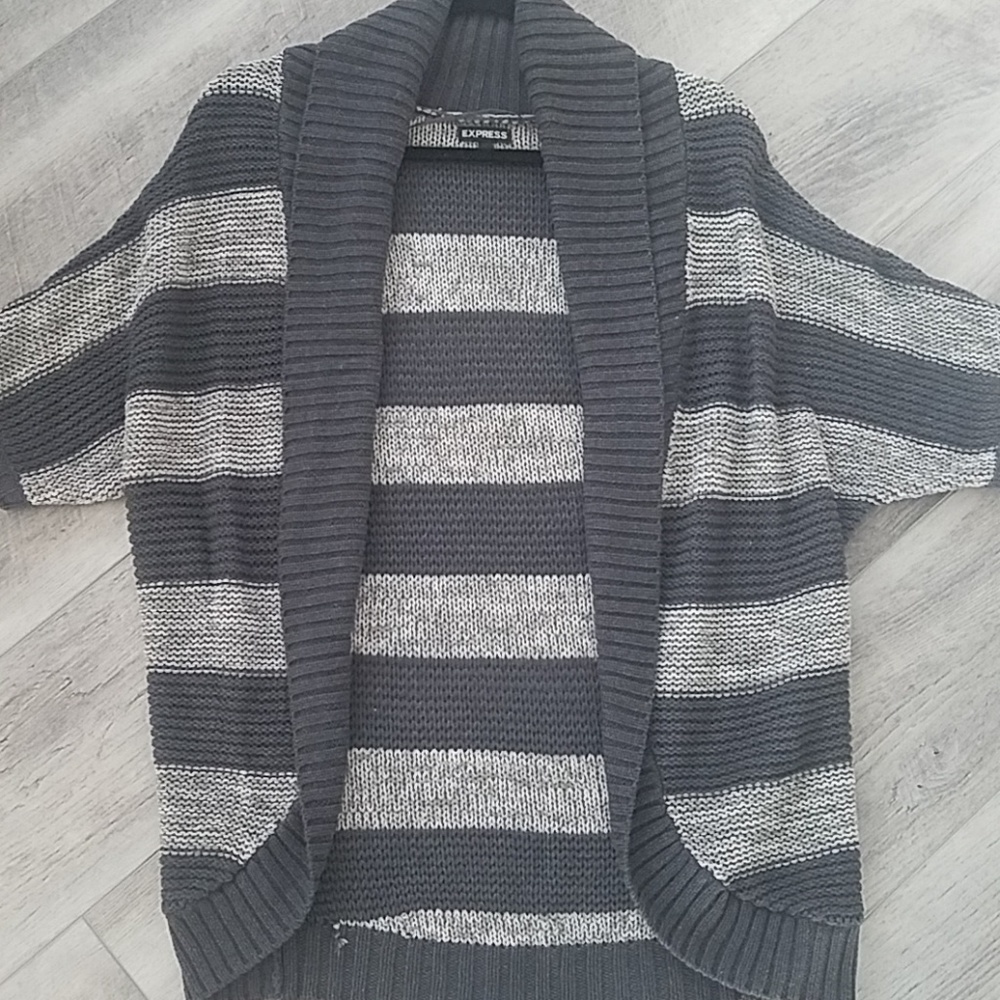 Express short sleeved cardigan